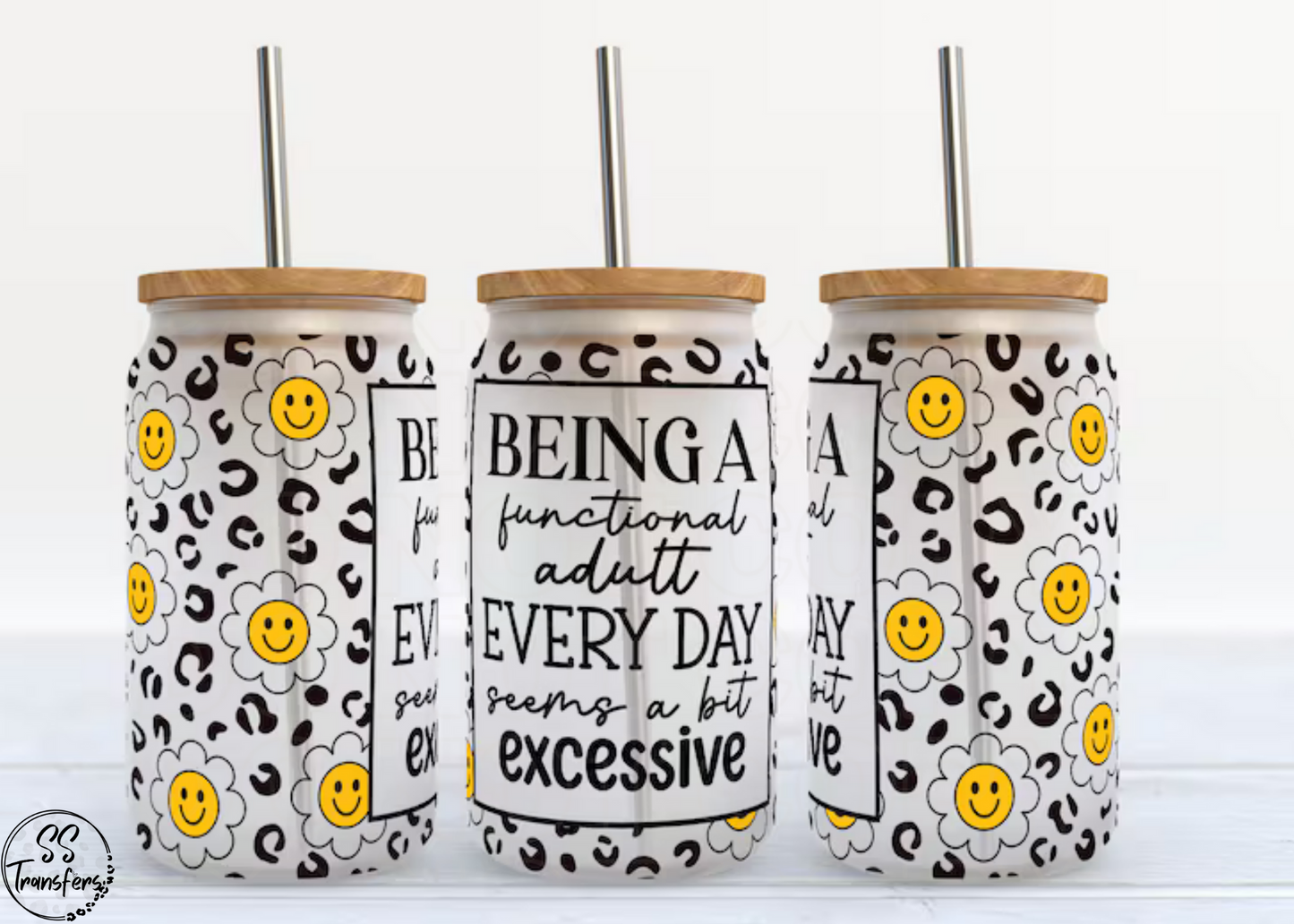 Being A Functional Adult Libbey UV Wrap