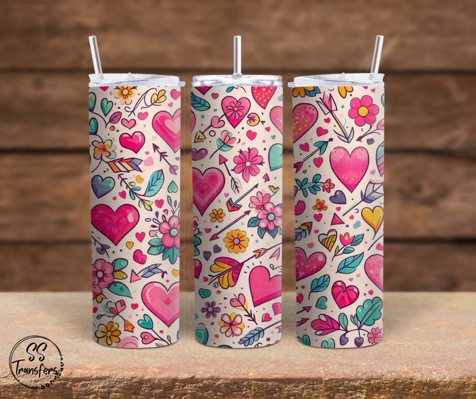 All The Love Sub Tumbler Transfer