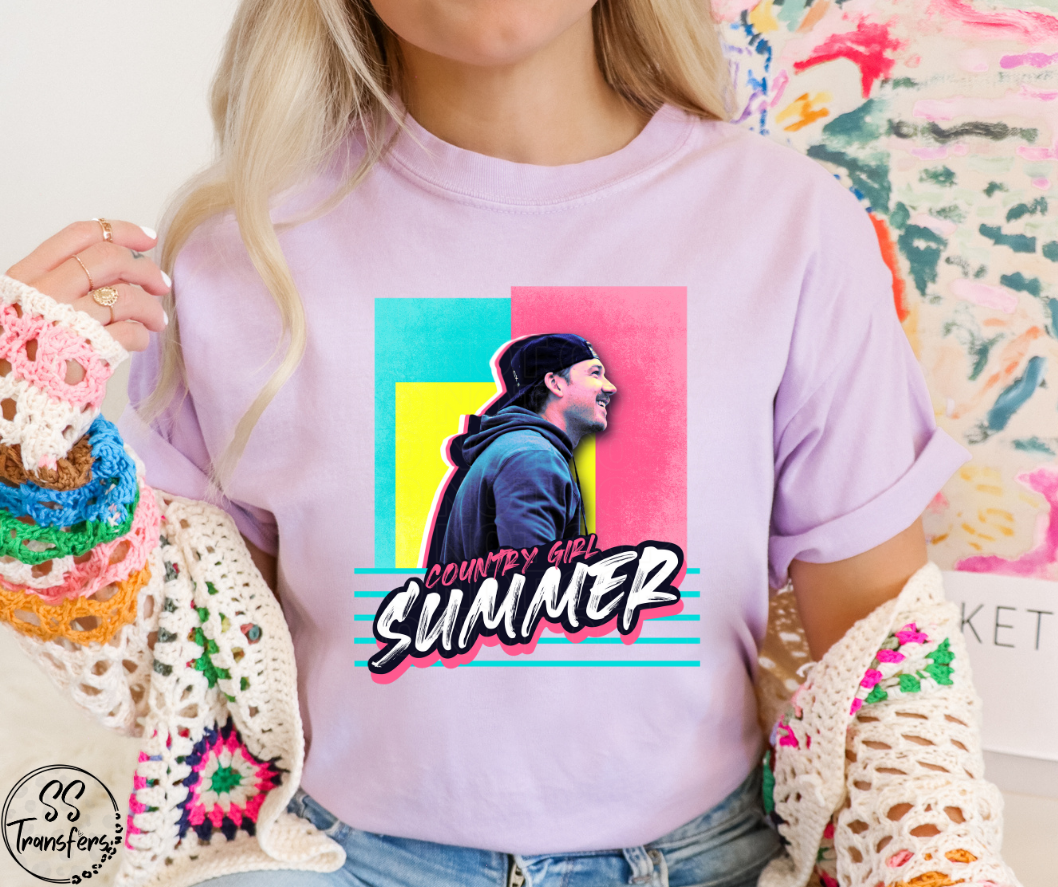 Summer Wall DTF Transfer