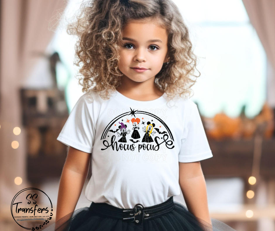 Hocus Pocus Mice Kids DTF Transfer