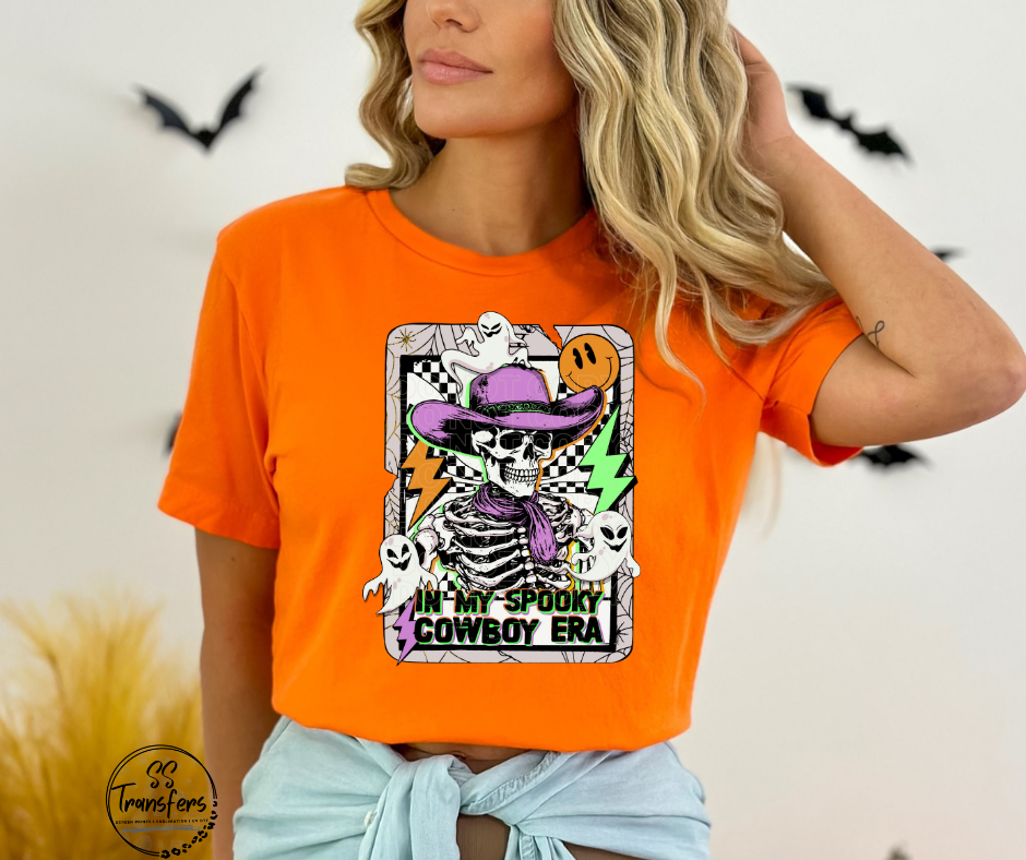 Spooky Cowboy Era DTF Transfer