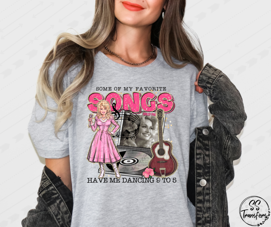 Some Of My Favorite Songs (Multiple Choices) DTF Transfer