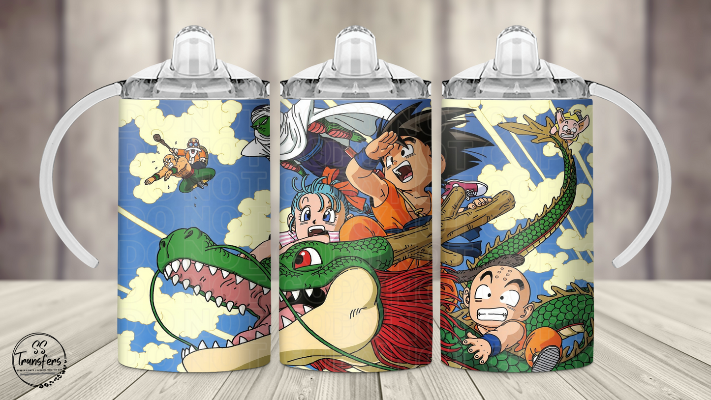 Airbender 12oz Sippy/Flip Top Tumbler Sublimation Transfer
