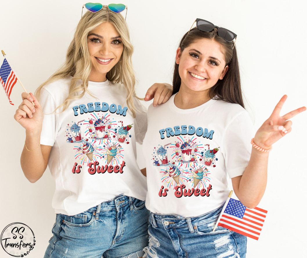 Freedom is Sweet DTF Transfer