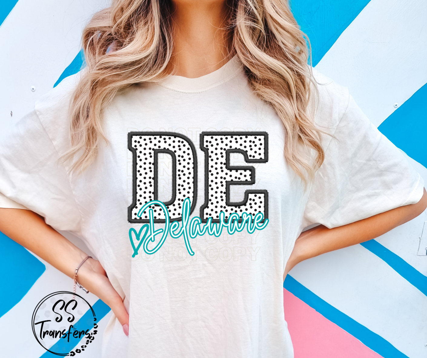 Dalmation Dot States DTF Transfer