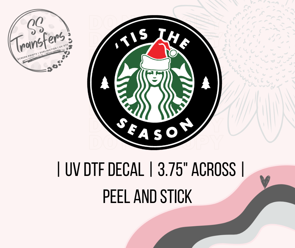 'Tis The Season UV Decal