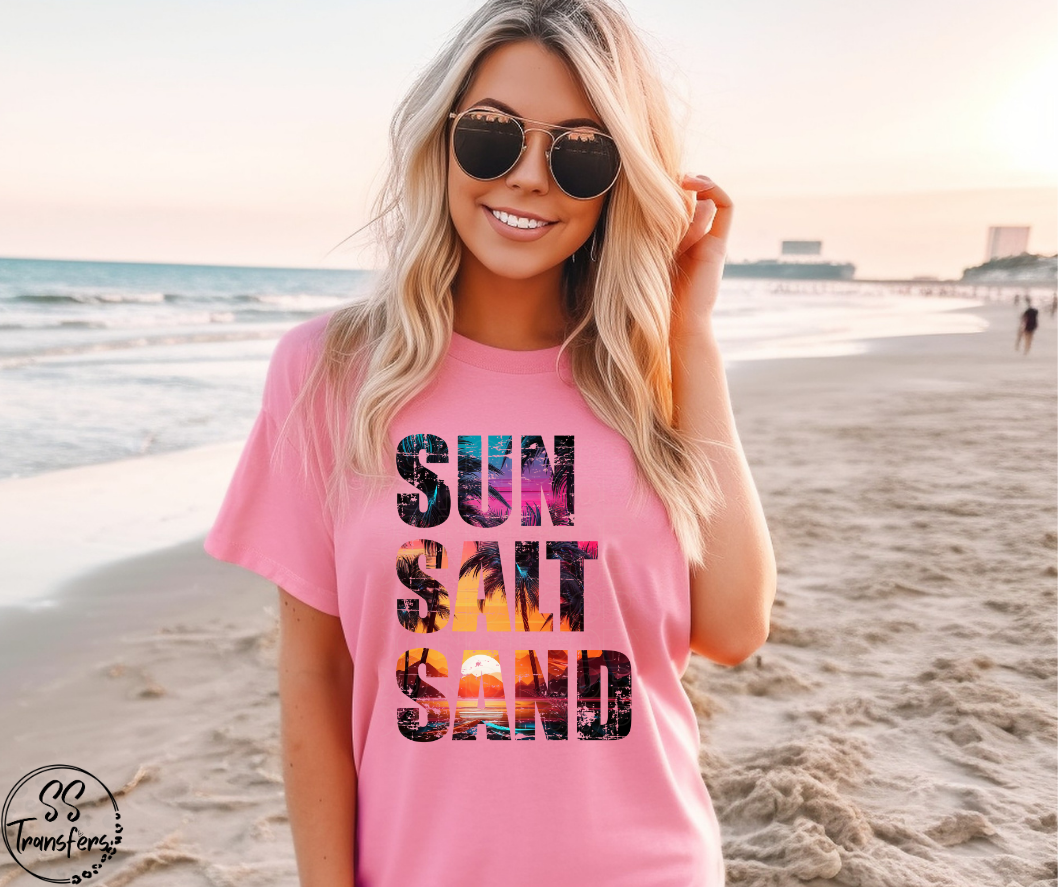 Sun, Salt, Sand DTF Transfer