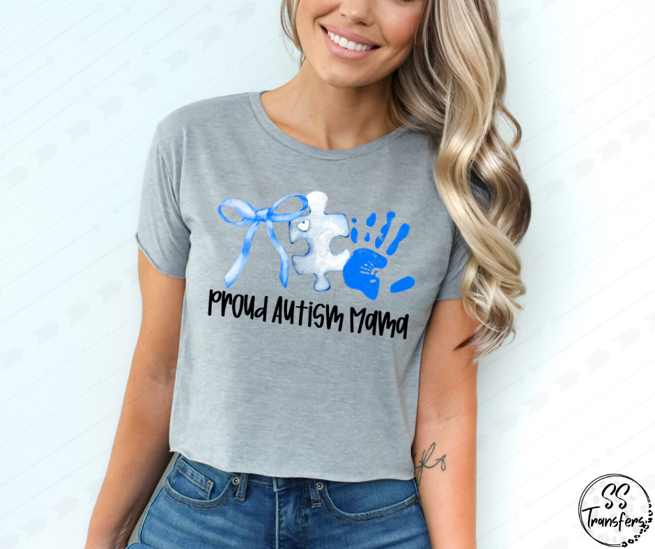 Proud Autism Mama (Multiple Choices) DTF Transfer