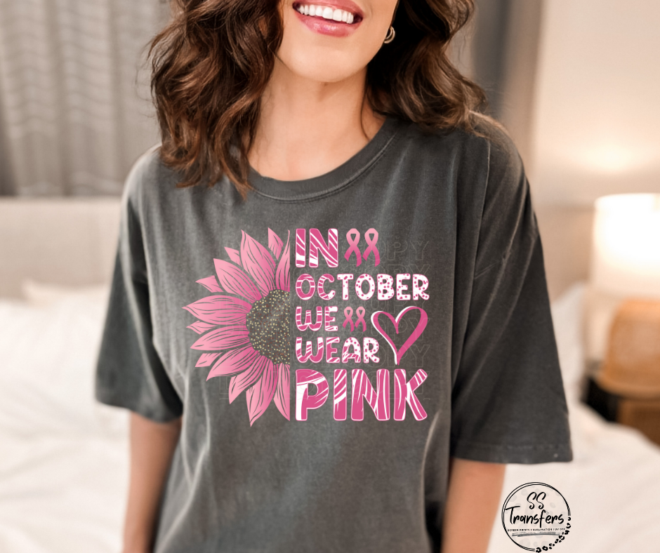 In October DTF Transfer