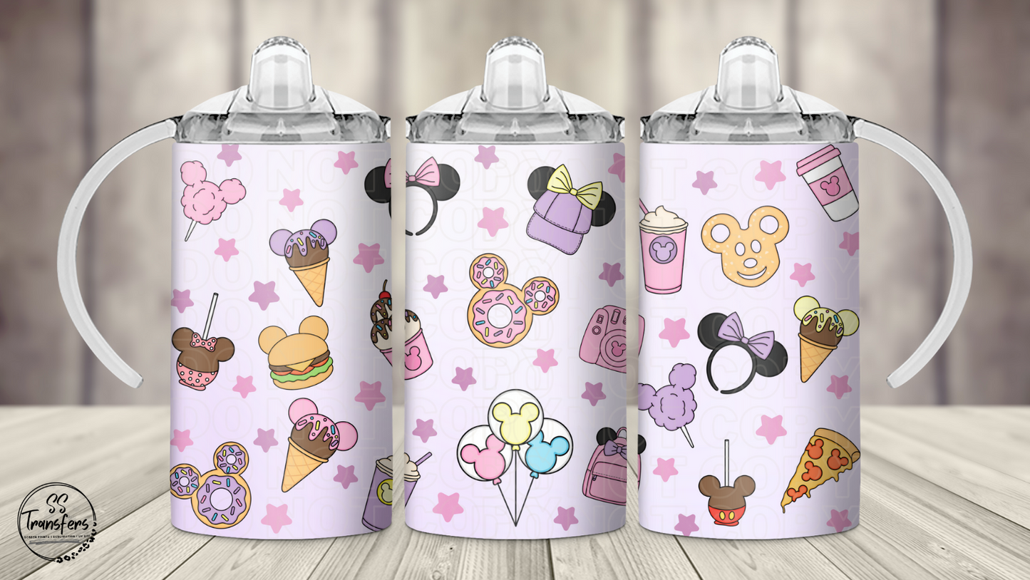 Magical Treats 12oz Sippy/Flip Top Tumbler UV Wrap