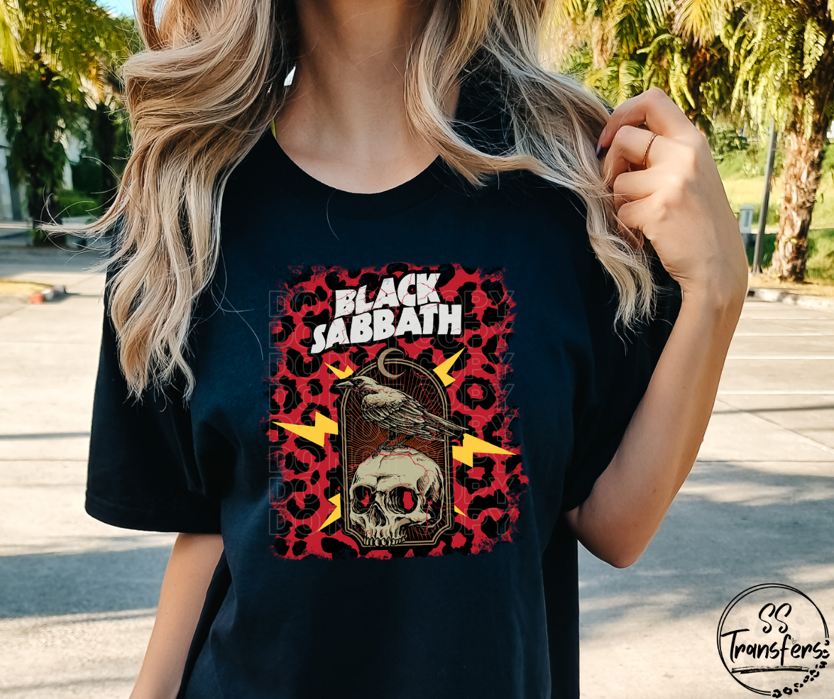 Sabbath DTF Transfer