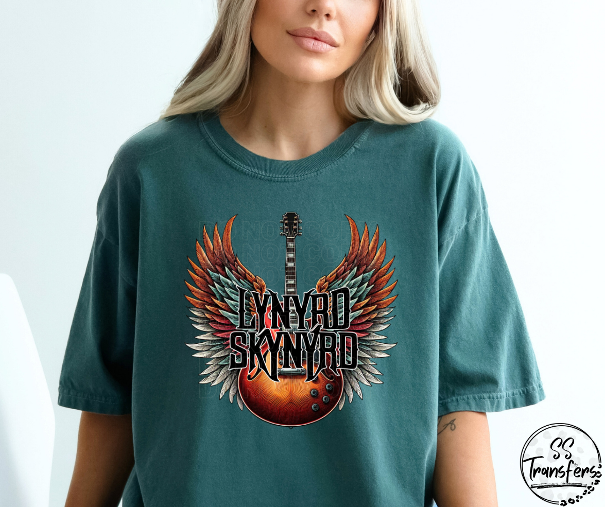 Skyn Guitar Wings DTF Transfer