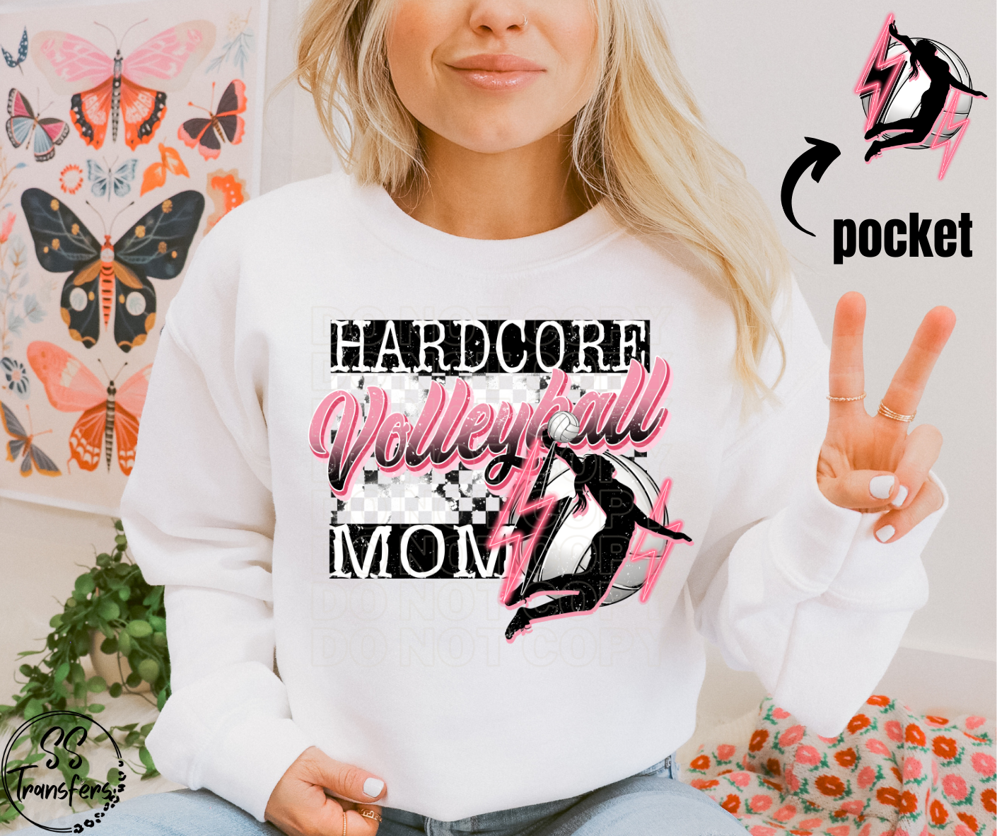 Hardcore (Multiple Choices) Mom DTF Transfer