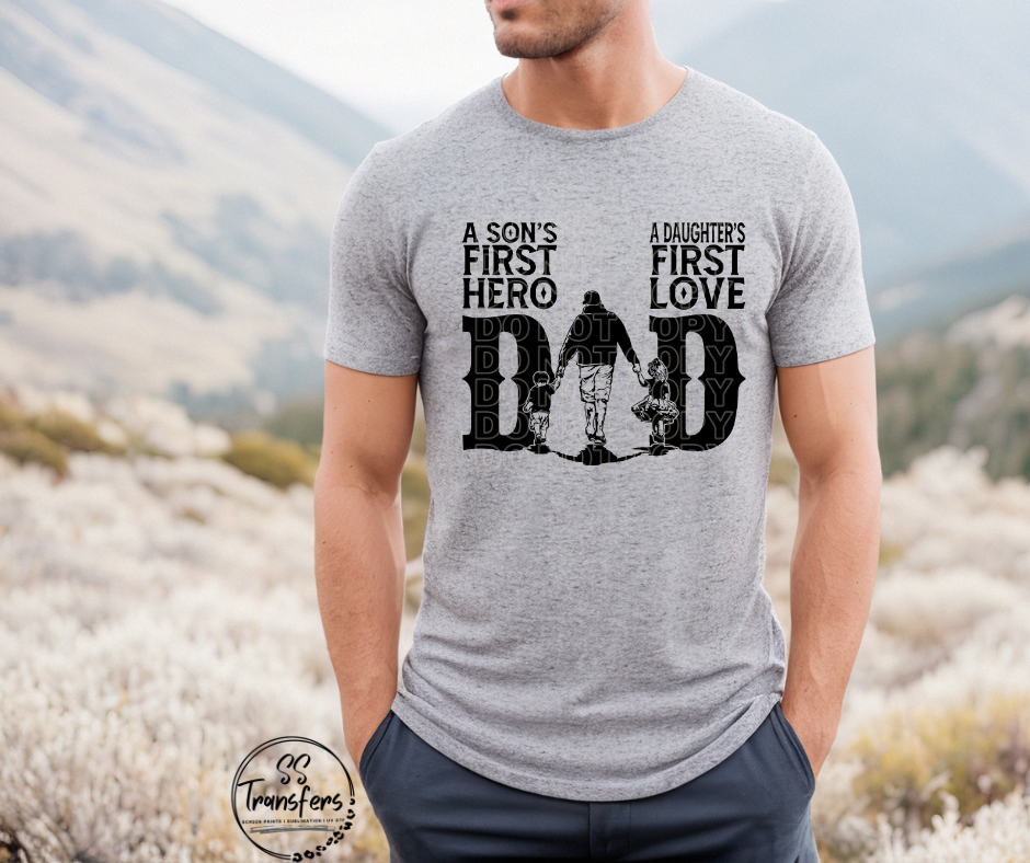 Dad Son/Daughter DTF Transfer