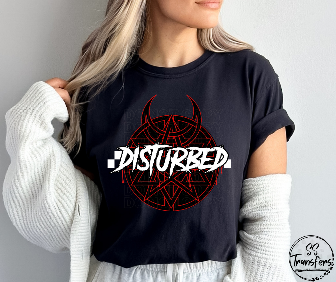 Disturbed DTF Transfer