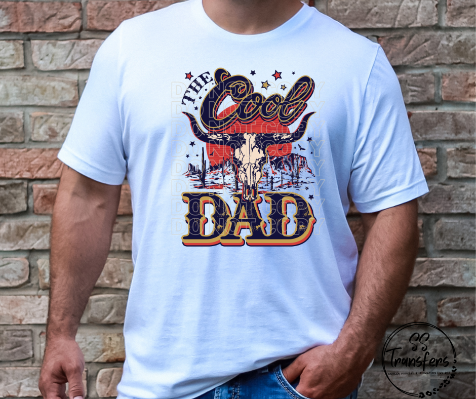 The Cool Dad DTF Transfer