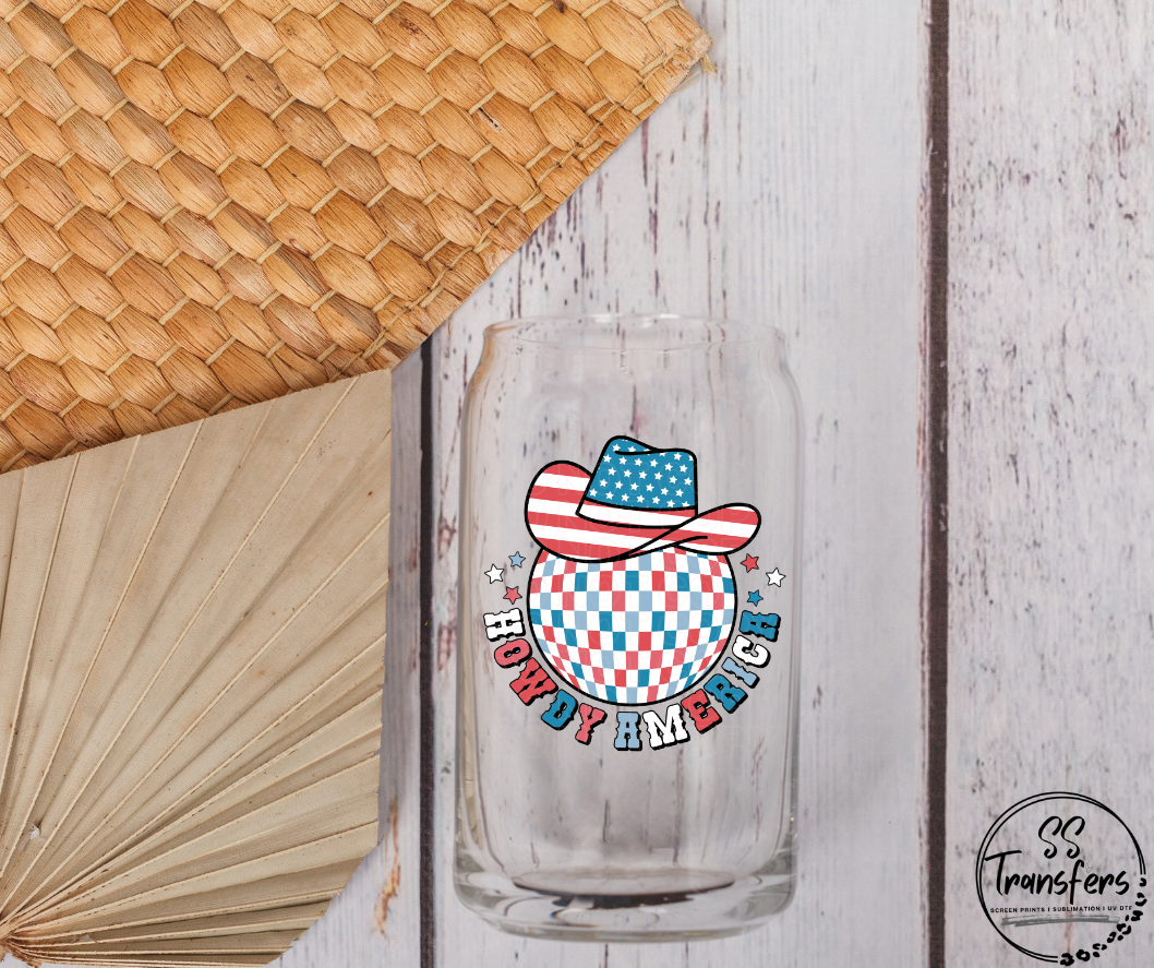 Howdy America UV Decal