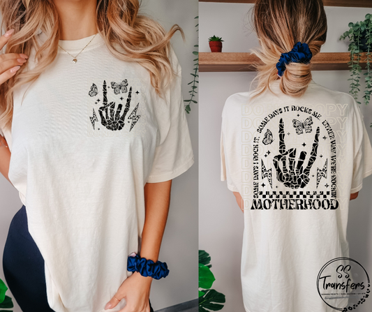 Rockin' Motherhood (Mulitple Colors) DTF Transfer