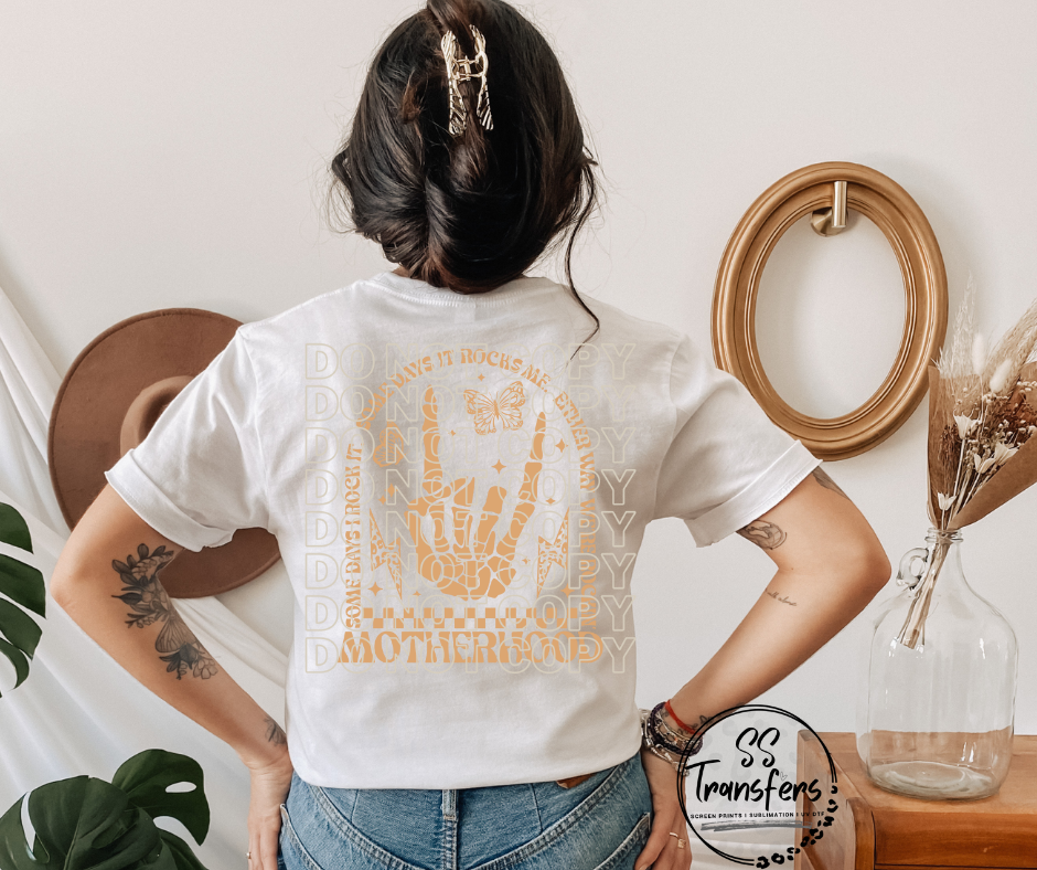 Rockin' Motherhood (Mulitple Colors) DTF Transfer