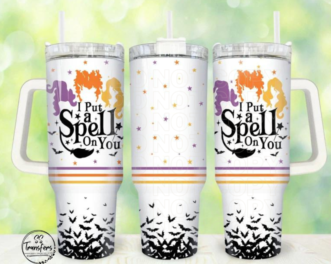 I Put a Spell On You 40oz UV Wrap