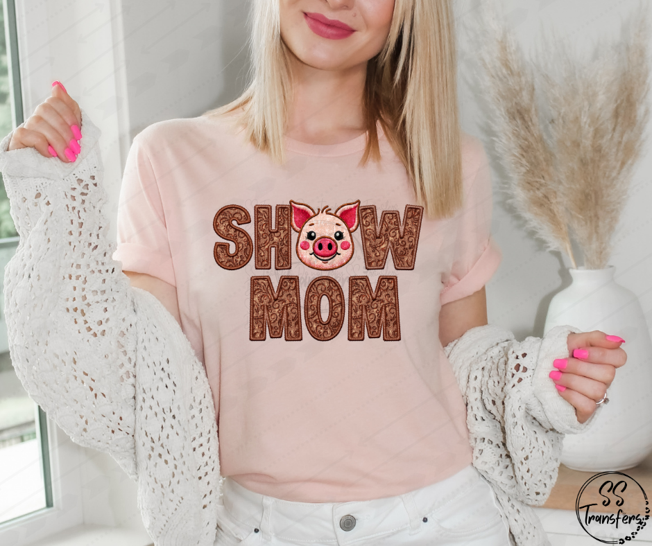 Show Mom (Multiple Animal Choices) DTF Transfer