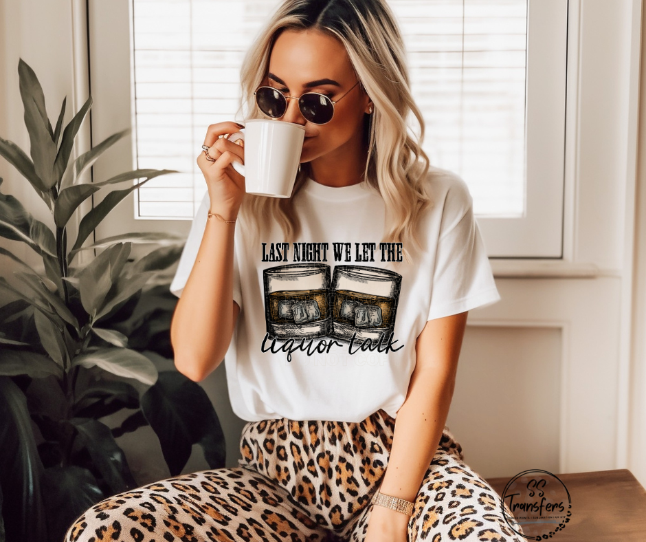 Last Night DTF Transfer