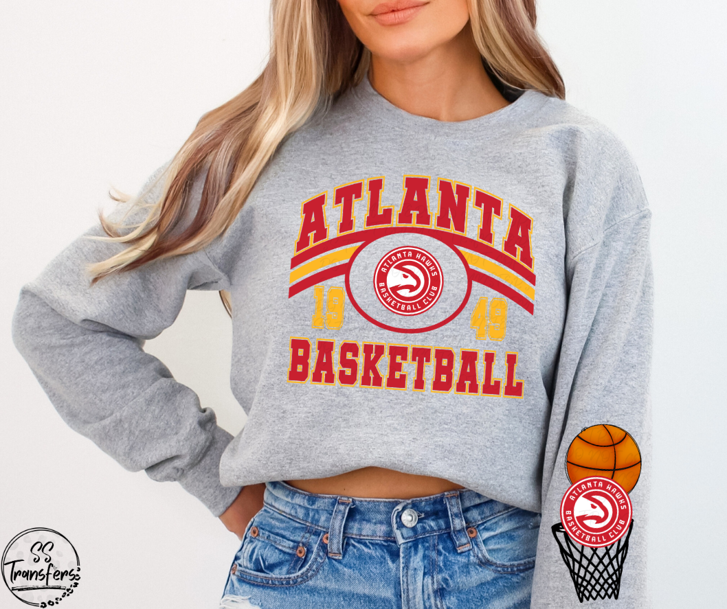 Vintage Pro Basketball (Multiple Choices) DTF Transfer