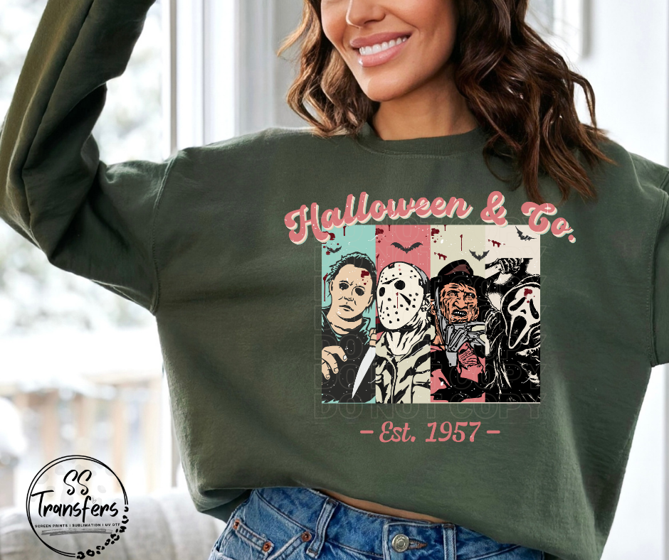 Halloween and Co. DTF Transfer