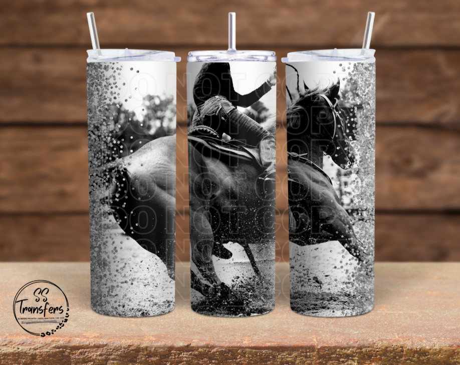 Horseriding Sub Tumbler Transfer