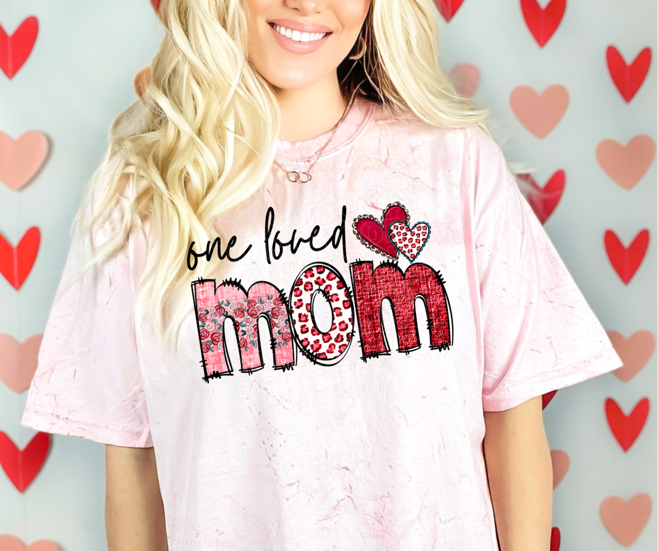 **SS Exclusive** One Loved Custom in Cursive DTF Transfer