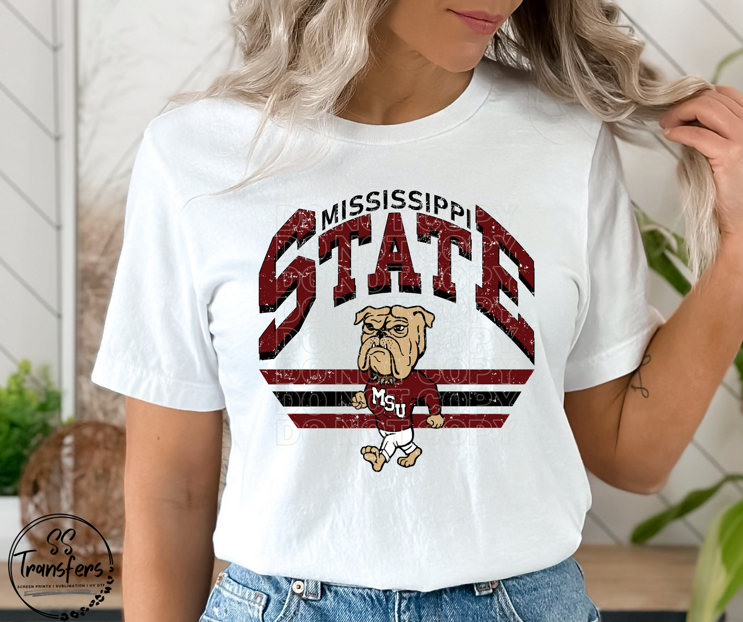 Vintage MSU DTF Transfer