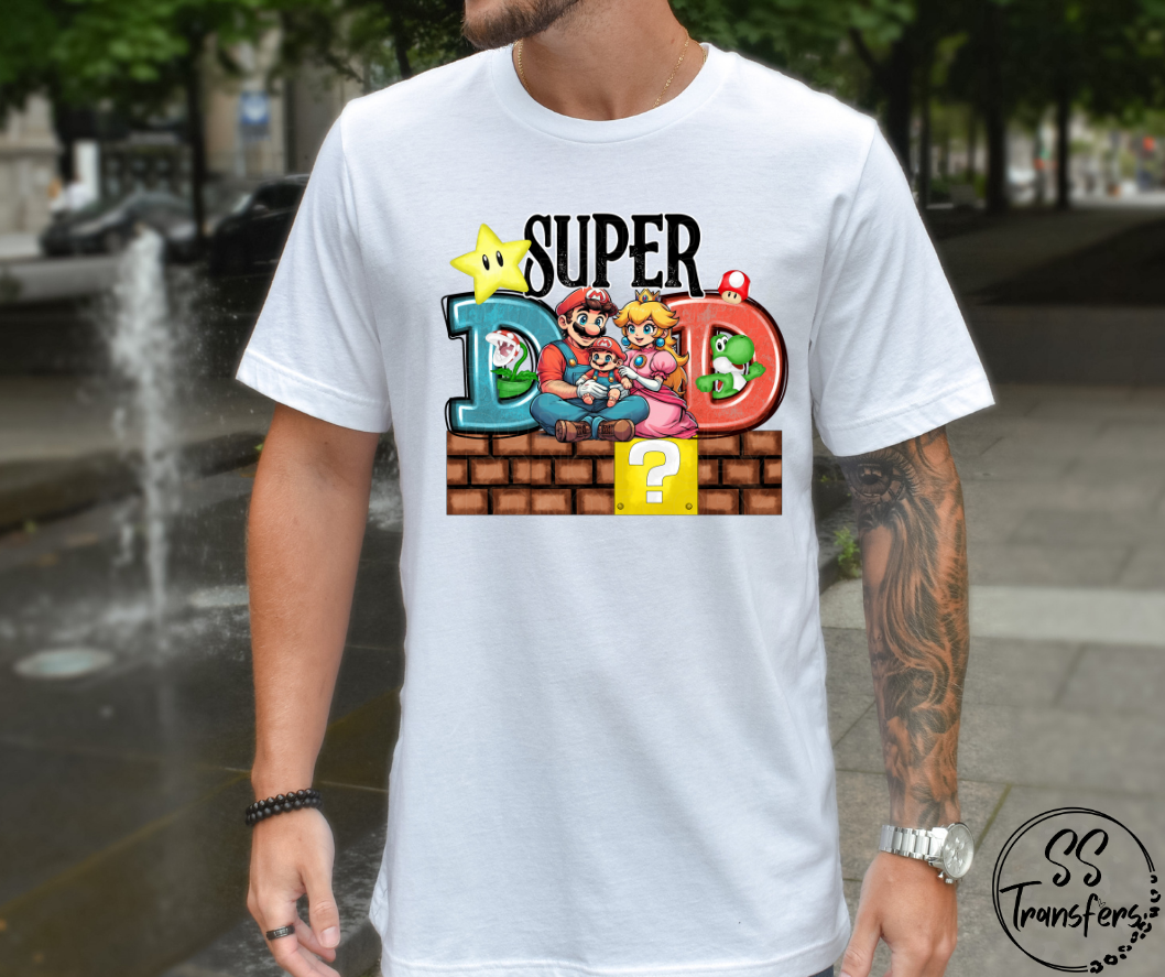 Super Dad DTF Transfer