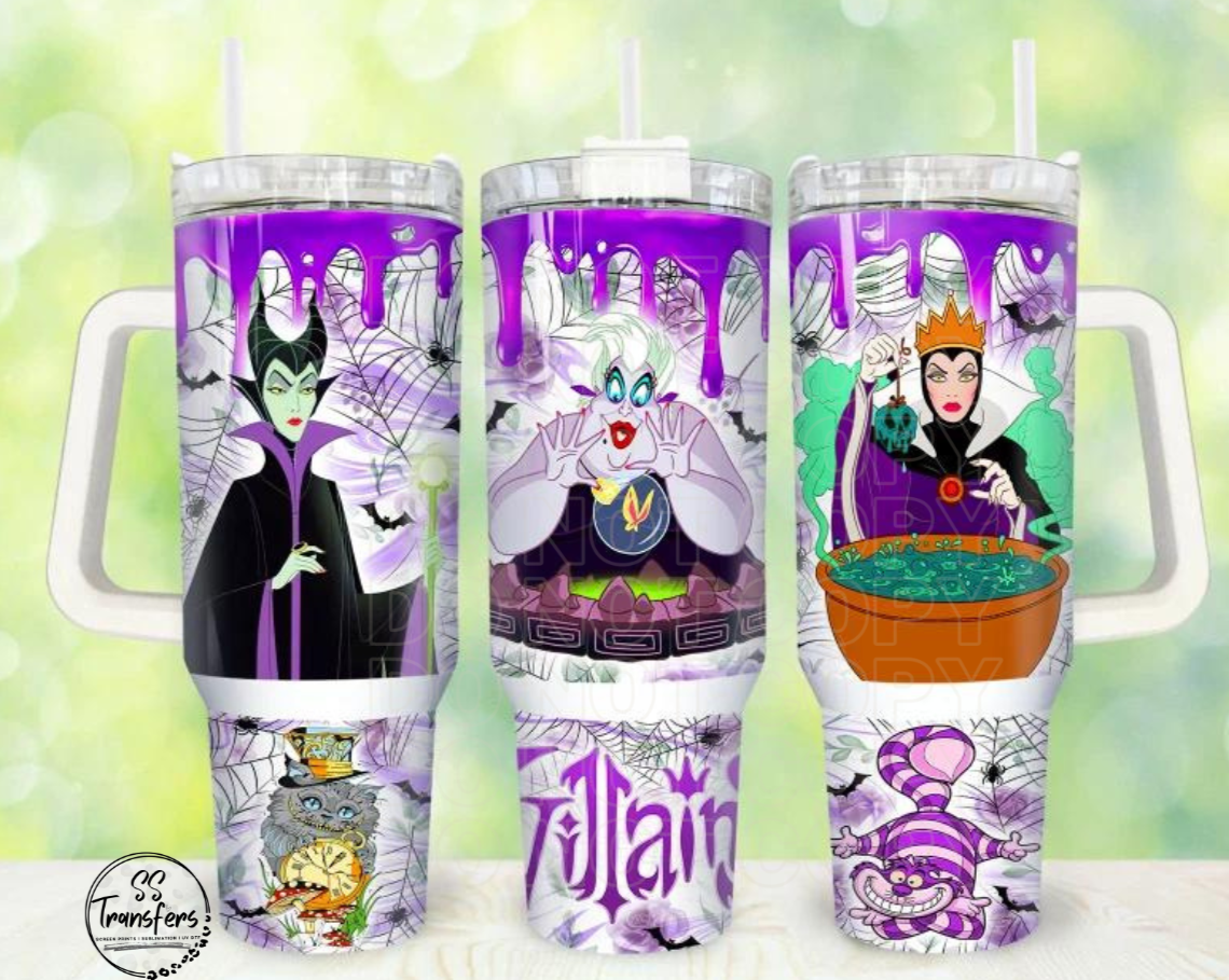 Villains 40oz UV Wrap