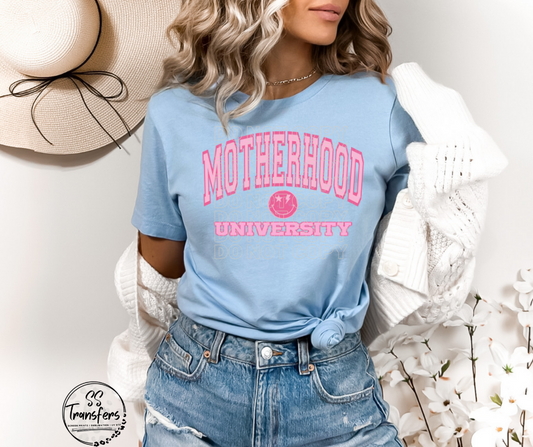 Motherhood University DTF Transfer