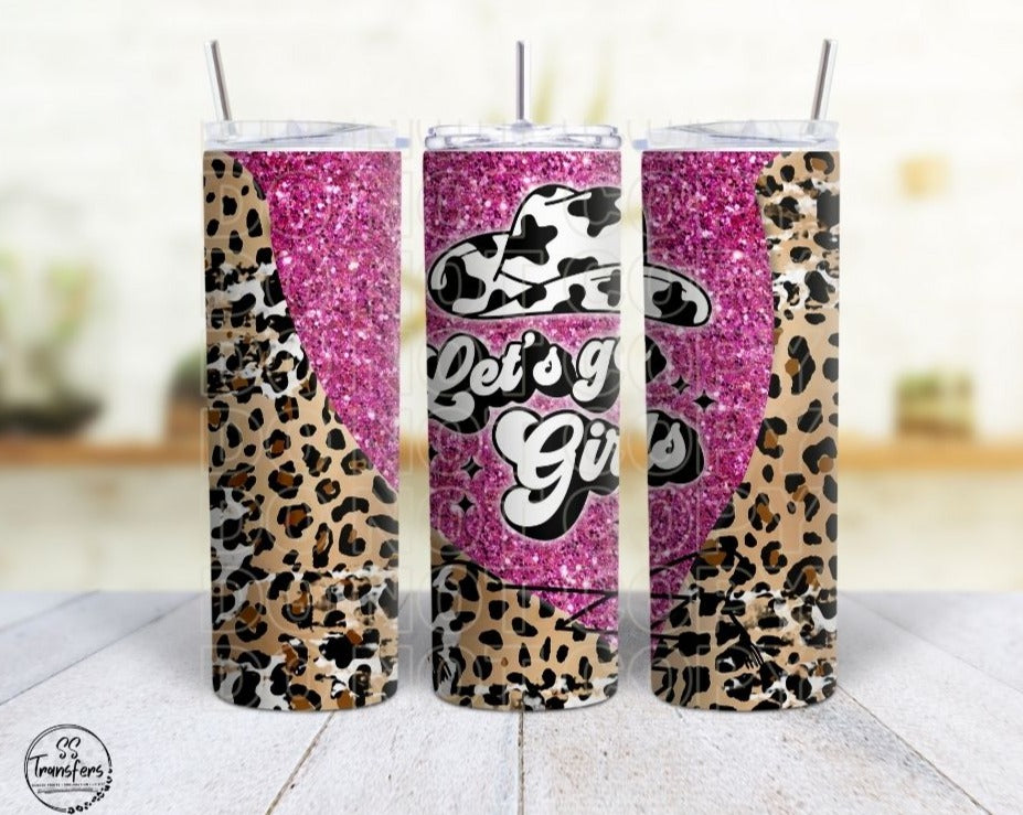 Let's Go Girls Sub Tumbler Transfer