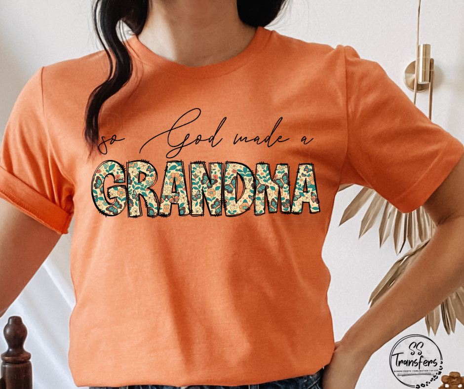 **SS Exclusive** So God Made A….(multiple options) DTF Transfer