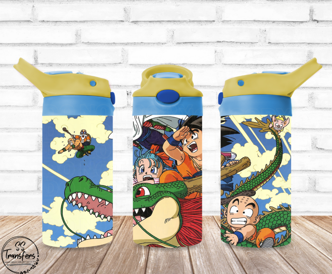 Airbender 12oz Sippy/Flip Top Tumbler UV Wrap