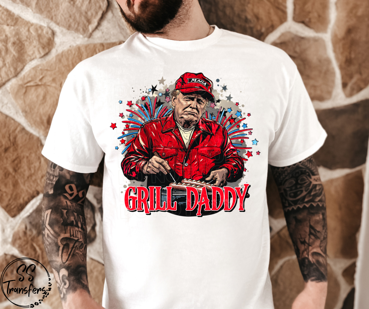 Grill Daddy DTF Transfer