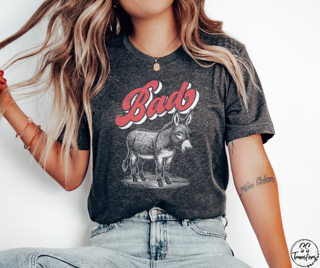 Bad Donkey DTF Transfer