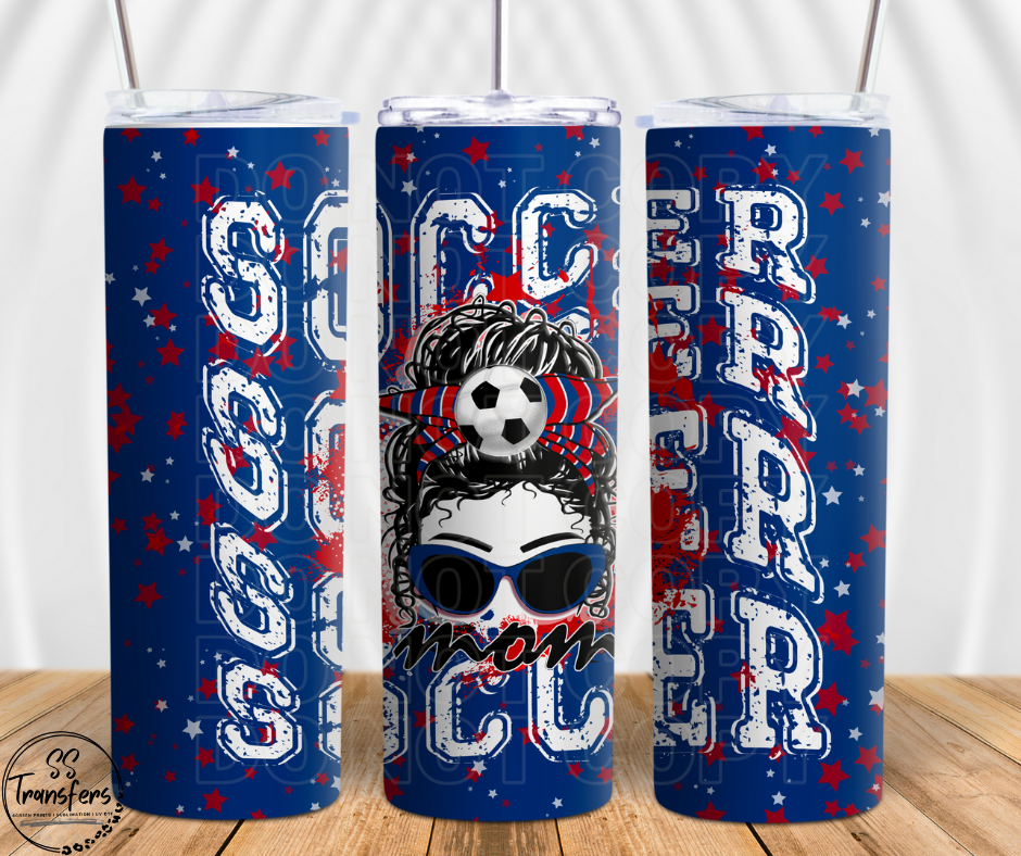 Soccer Mom Sub Tumbler Transfer