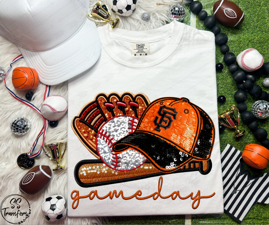 Pro Baseball Gameday Hat (All Pro Teams Avail.) DTF Transfer
