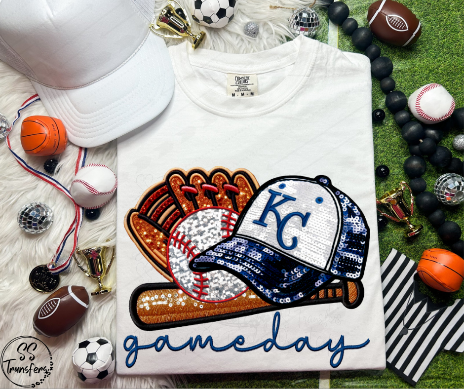 Pro Baseball Gameday Hat (All Pro Teams Avail.) DTF Transfer