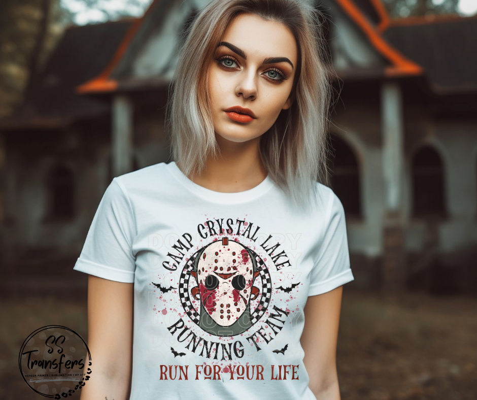 Crystal Lake (Multiple Colors) DTF Transfer