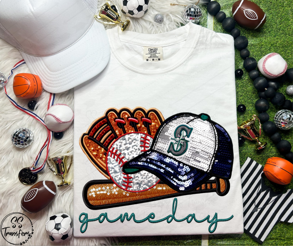Pro Baseball Gameday Hat (All Pro Teams Avail.) DTF Transfer