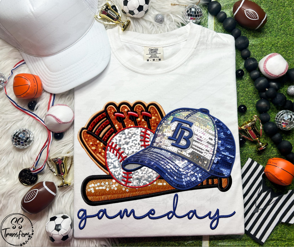 Pro Baseball Gameday Hat (All Pro Teams Avail.) DTF Transfer