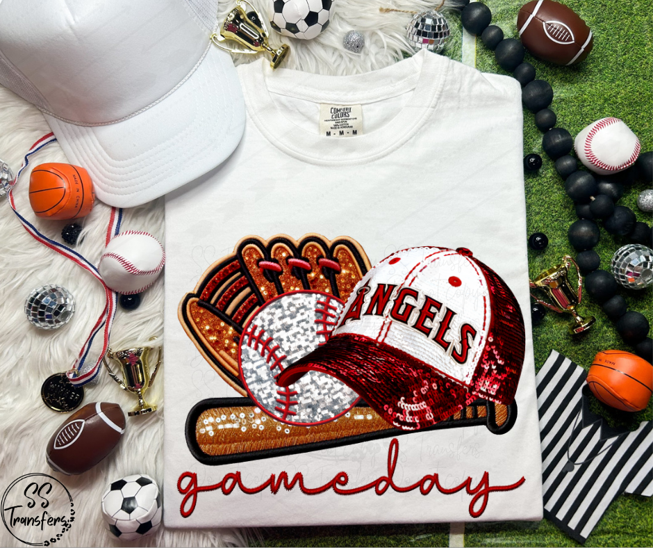 Pro Baseball Gameday Hat (All Pro Teams Avail.) DTF Transfer