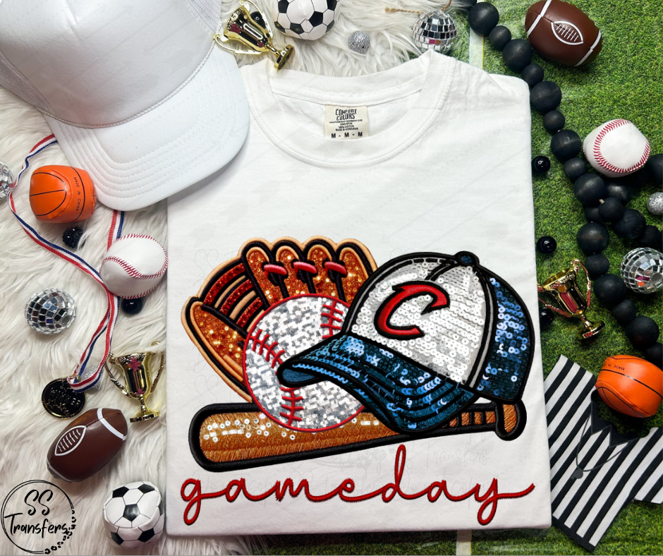 Pro Baseball Gameday Hat (All Pro Teams Avail.) DTF Transfer