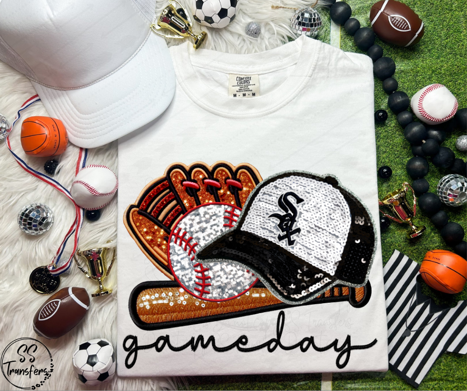 Pro Baseball Gameday Hat (All Pro Teams Avail.) DTF Transfer