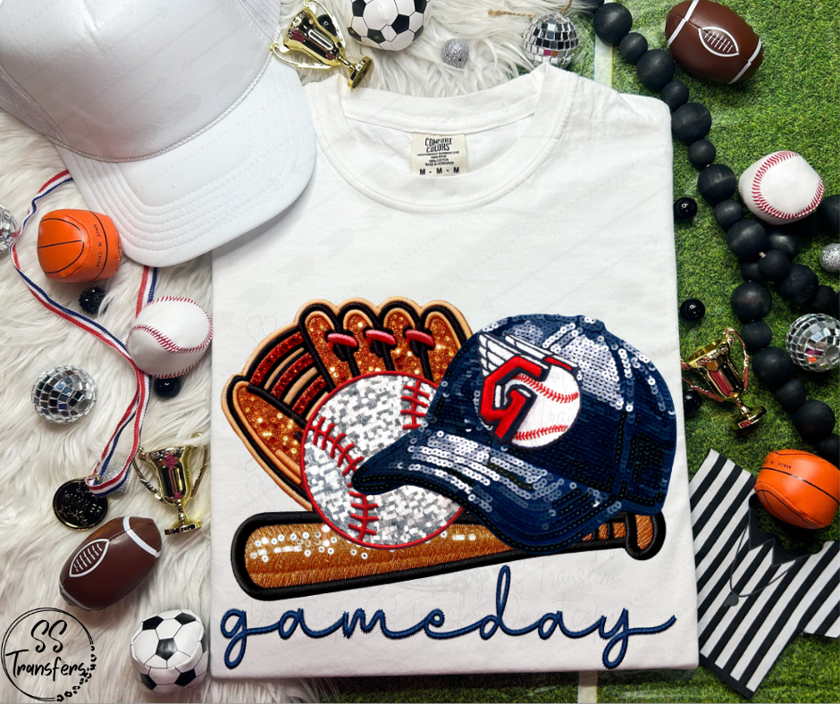 Pro Baseball Gameday Hat (All Pro Teams Avail.) DTF Transfer