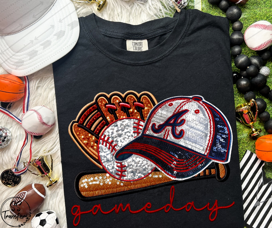 Pro Baseball Gameday Hat (All Pro Teams Avail.) DTF Transfer